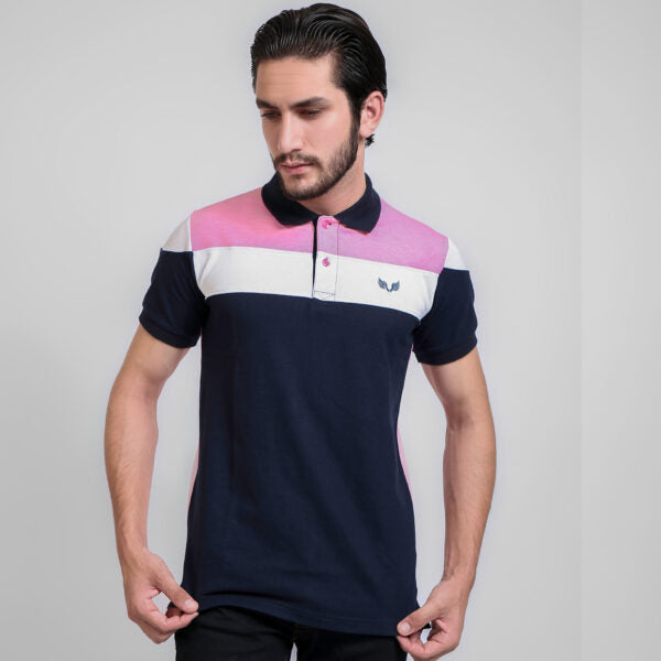 Casual Polo t Shirts for Men in Pakistan - Pink - PL-1107