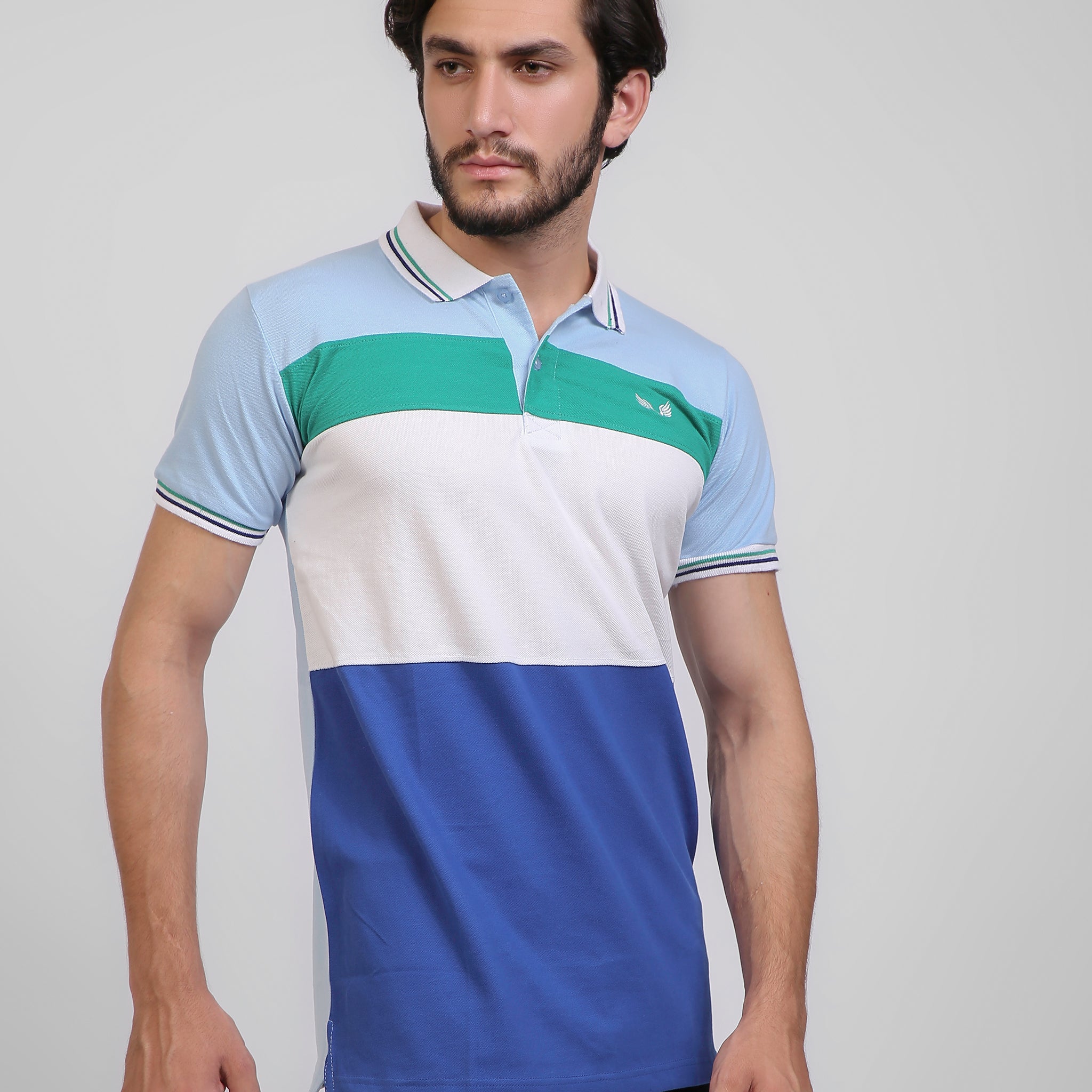 Casual Polo t Shirts for Men in Pakistan - Sky Blue - PL-1108