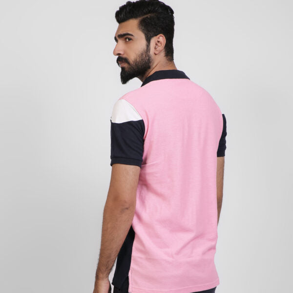 Casual Polo t Shirts for Men in Pakistan - Pink - PL-1107