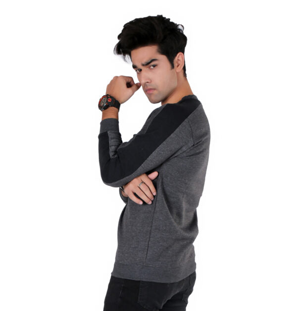 Winter Sweatshirt Black & Gray