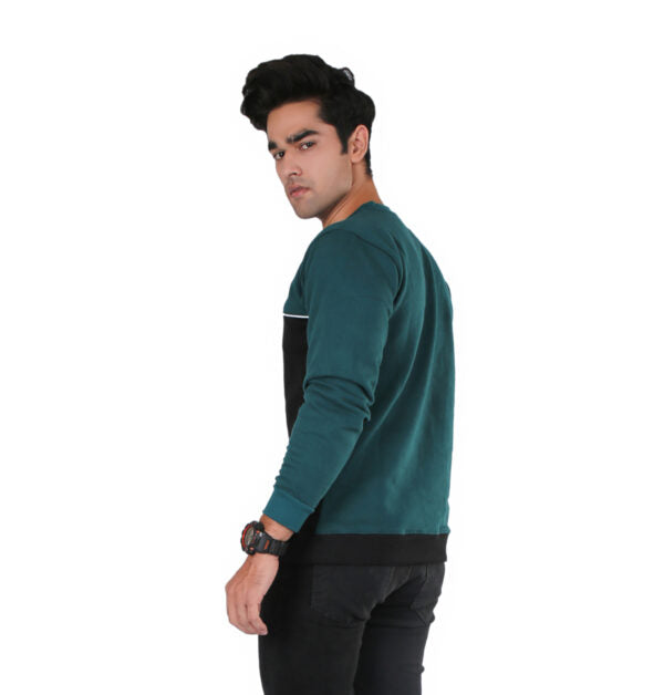 Winter Sweatshirt Black & Green